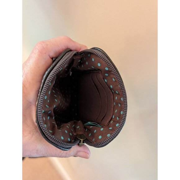 Chala Crossbody Purse Cell Phone & Card Slots Llama Design & 2 Adjustable Straps - Picture 5 of 11